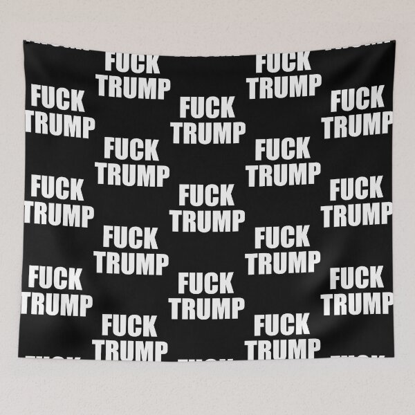 Item preview, Fuck Trump (white) designed and sold by CathiSchmitt.