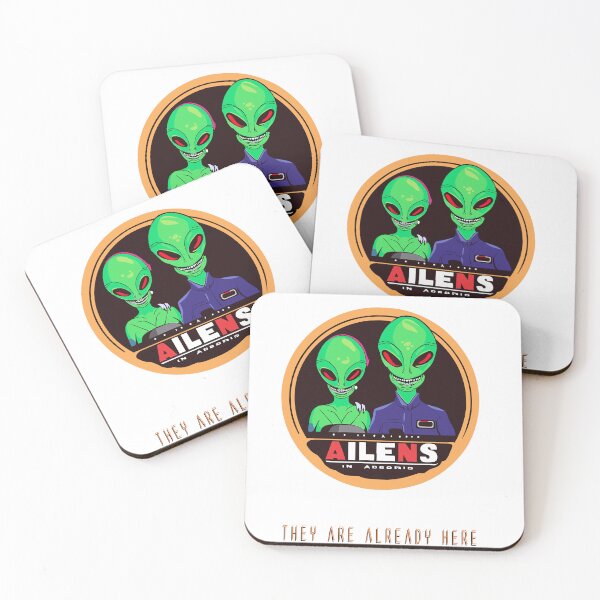 Item preview, Aliens - Ufos - They are already here - Alien Love designed and sold by MarcioCellos.