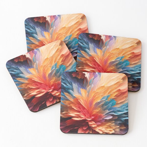 Item preview, artistic explosion-Multicolor Gradient Pattern designed and sold by Omarupattern51.