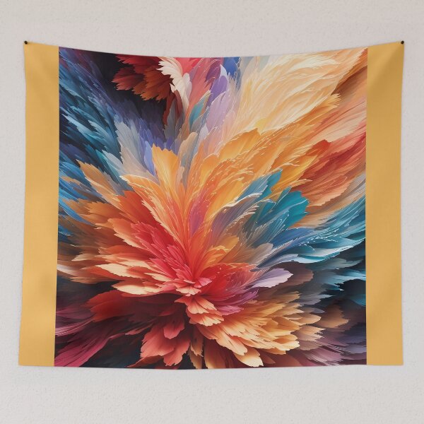 Item preview, artistic explosion-Multicolor Gradient Pattern designed and sold by Omarupattern51.