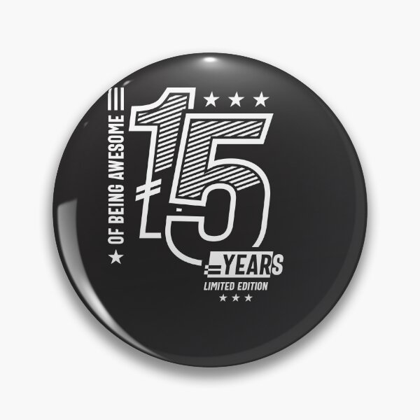 Item preview, Of Being Awesome 15 Years Limited Edition - 15th Birthday designed and sold by cidolopez.