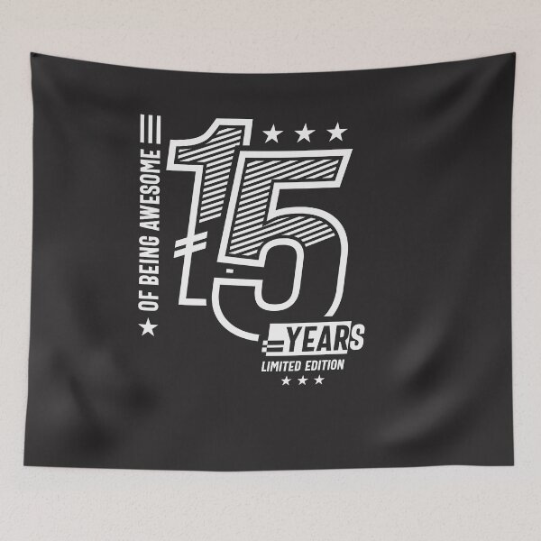 Item preview, Of Being Awesome 15 Years Limited Edition - 15th Birthday designed and sold by cidolopez.