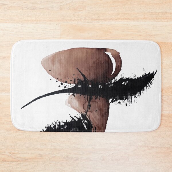 Item preview, Horizontal ink black brown designed and sold by ElaSzczepaniak.