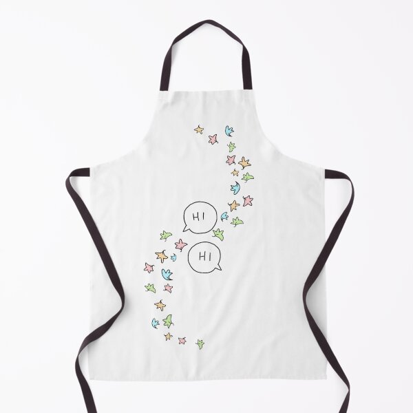 Item preview, Heartstopper leaves and HI (White background) designed and sold by Mabel-rgz.