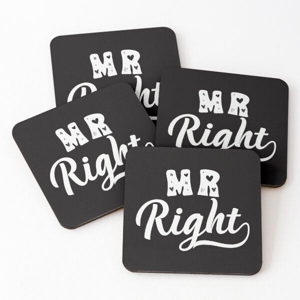 Item preview, Mr Right Shirt, by DAM Creative, designed and sold by DAM Creative ⭐⭐⭐⭐⭐.