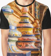 Art of Plaza de Espana, Seville Graphic T-Shirt
