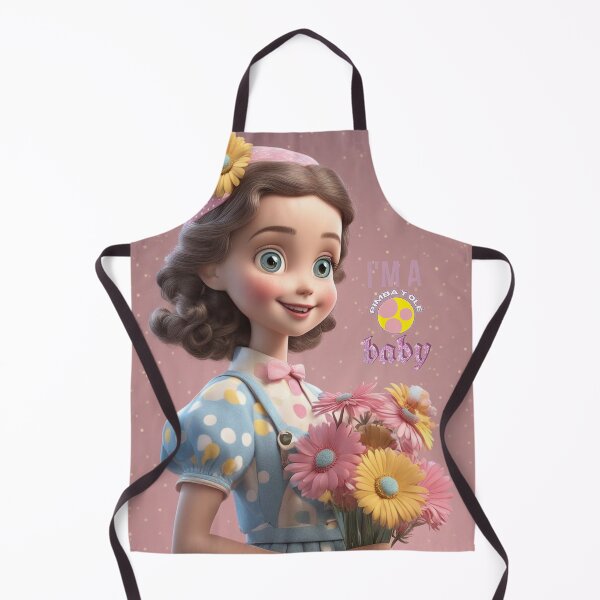 Item preview, I am a Pimba Y Olé baby, sweet girl & daisies designed and sold by Pimbayole.
