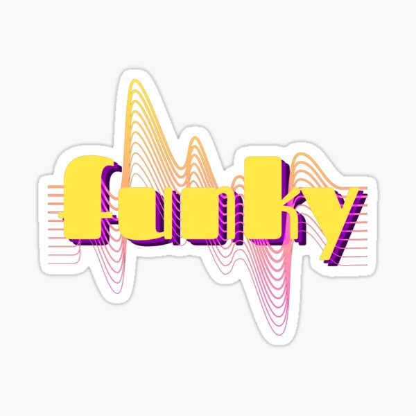 Item preview, funky designed and sold by Digital Fondations.
