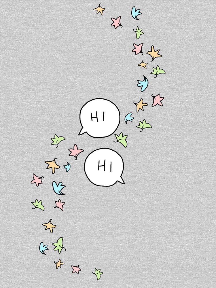 Thumbnail 5 of 5, Toddler Pullover Hoodie, Heartstopper leaves and HI (Black background) designed and sold by Mabel-rgz.