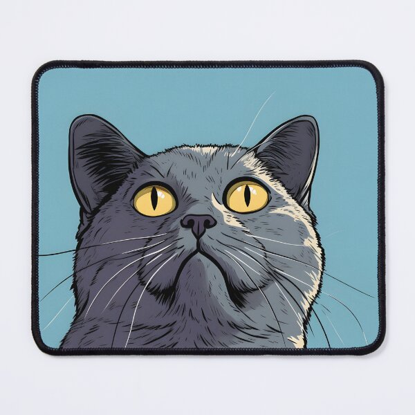 Item preview, Contemplating cat designed and sold by akwariuma.