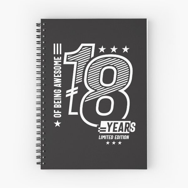 Item preview, Of Being Awesome 18 Years Limited Edition - 18th Birthday designed and sold by cidolopez.