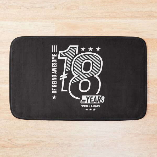 Item preview, Of Being Awesome 18 Years Limited Edition - 18th Birthday designed and sold by cidolopez.