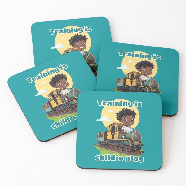 Item preview, Training is child´s play. Kid afro designed and sold by Alluring Strokes Repository.