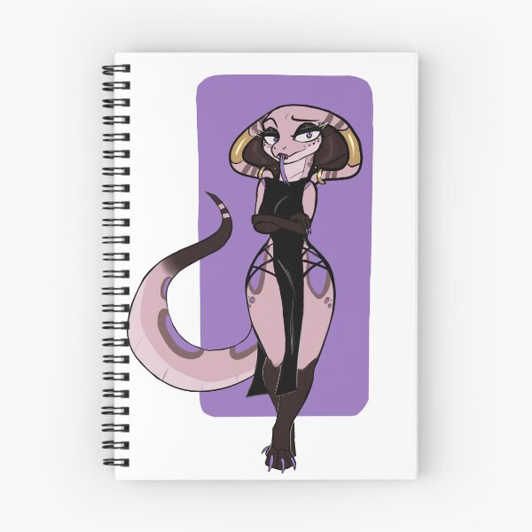 Aperçu de l'œuvre Snek violet mignon créée et vendue par Annaklava.