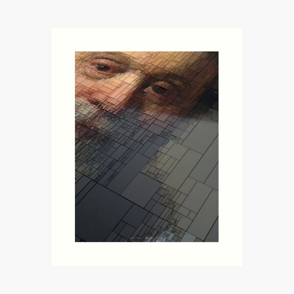 Portrait / Johannes Detail / 001 Art Print