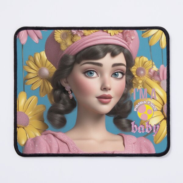 Item preview,  I am a Pimba Y Olé baby, sweet girl & daisies designed and sold by Pimbayole.
