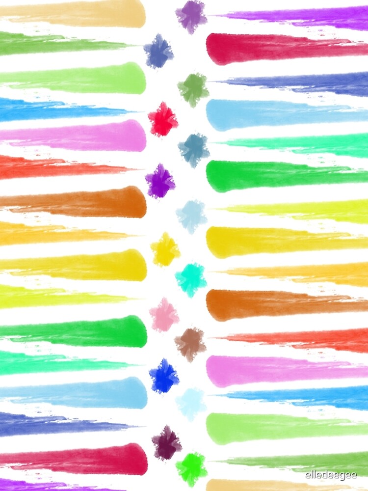 Rainbow Stripes by elledeegee
