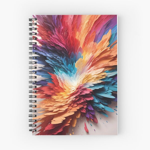Item preview, artistic surround explosion 3d-Multicolor Gradient Pattern designed and sold by Omarupattern51.