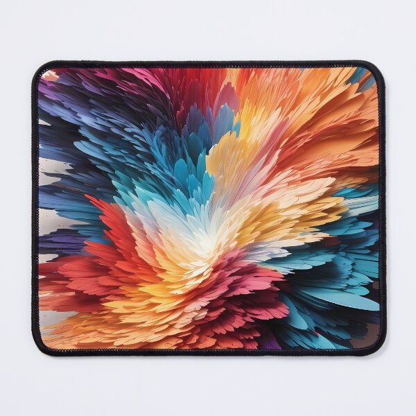 Item preview, artistic surround explosion 3d-Multicolor Gradient Pattern designed and sold by Omarupattern51.