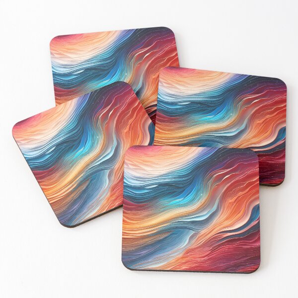 Item preview, colorful ripple-Multicolor Gradient Pattern designed and sold by Omarupattern51.