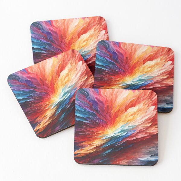 Item preview, multicolor explosion of emotions-Multicolor Gradient Pattern designed and sold by Omarupattern51.