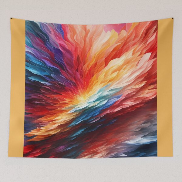 Item preview, multicolor explosion of emotions-Multicolor Gradient Pattern designed and sold by Omarupattern51.