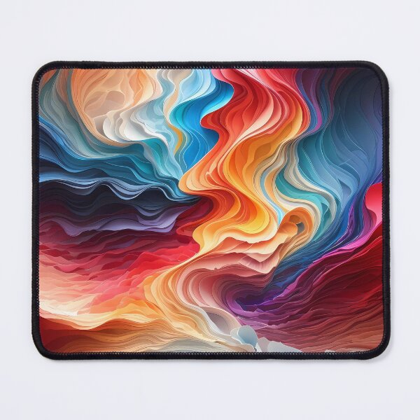 Item preview, wavy colorful-Multicolor Gradient Pattern designed and sold by Omarupattern51.