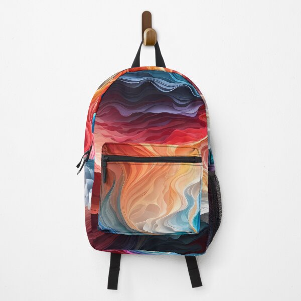 Item preview, wavy colorful-Multicolor Gradient Pattern designed and sold by Omarupattern51.