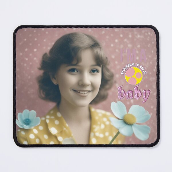 Item preview, I am a Pimba Y Olé baby, sweet girl & daisies designed and sold by Pimbayole.