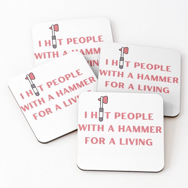 Item preview, Funny Neurologist - I hit people with a hammer for a living  designed and sold by BubusCollective.