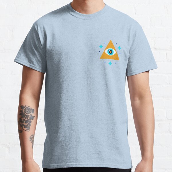 Vista previa del artículo con la obra «piramide iluminati», diseñado y vendido por King Kitsune.