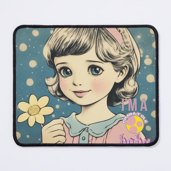 Item preview, I am a Pimba Y Olé baby, sweet girl & daisies designed and sold by Pimbayole.