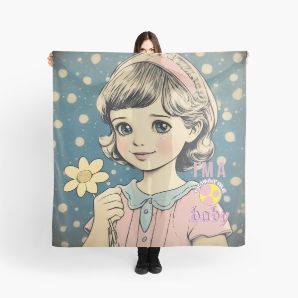 Item preview, I am a Pimba Y Olé baby, sweet girl & daisies designed and sold by Pimbayole.