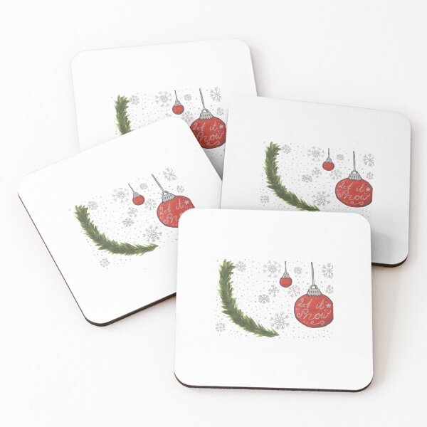 Item preview, Christmas Baubles "Let it Snow" designed and sold by Anmioma.