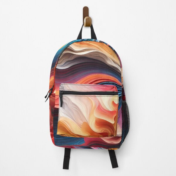 Item preview, wavy artistic colorful-Multicolor Gradient Pattern designed and sold by Omarupattern51.