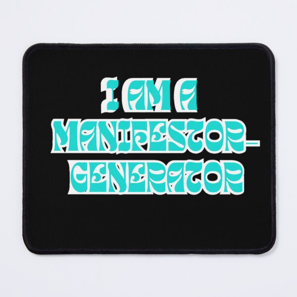 Item preview, I am a manifestor generator, Human design type designed and sold by Optimystic-arts.