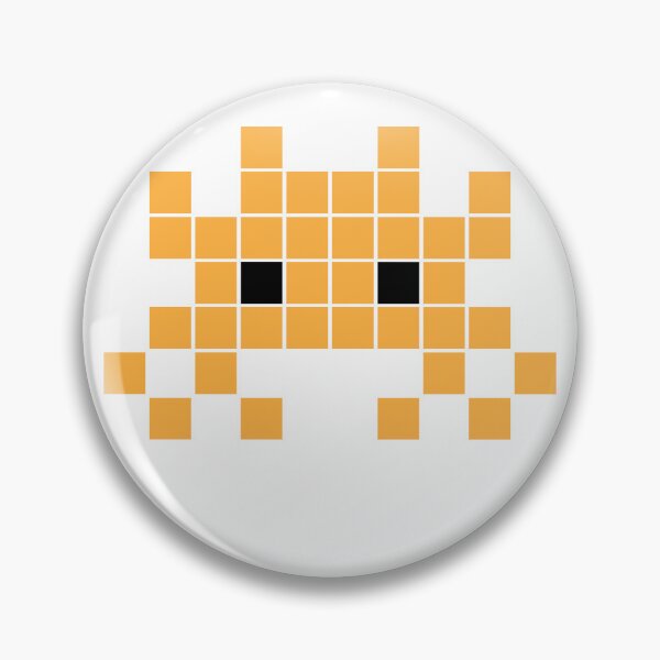 Item preview, Space Invader 14 Yellow designed and sold by Pixel-Invader.