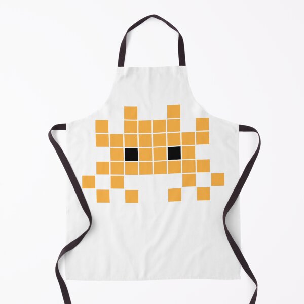 Artikelvorschau, Space Invader 14 Gelb entworfen und verkauft von Pixel-Invader.