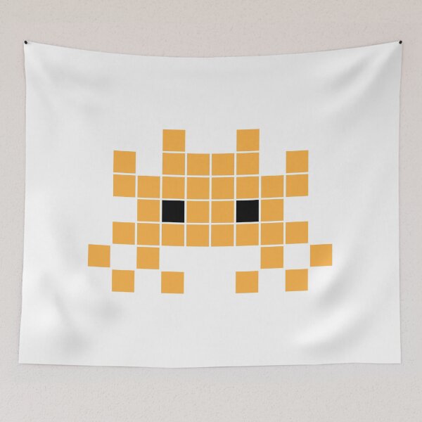 Item preview, Space Invader 14 Yellow designed and sold by Pixel-Invader.