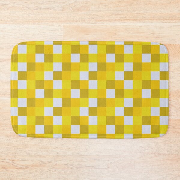 Item preview, Retro Checks Amarillo, Naranja y Verde designed and sold by Gabriela Simon.