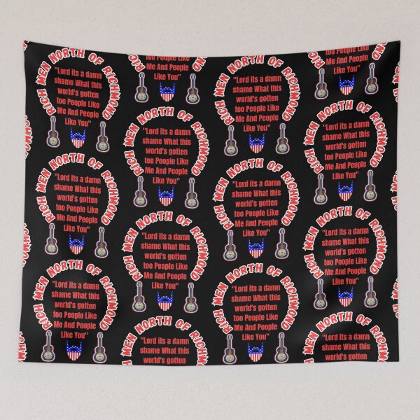 Item preview, Rich Men North Of Richmond designed and sold by WoodburyLake.