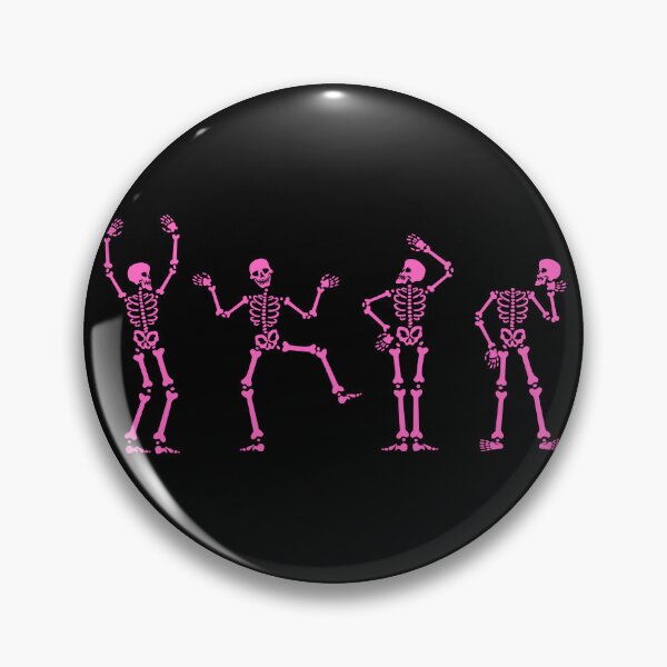 Item preview, Silly Pink Dancing Skeletons designed and sold by Cassidiiaa.