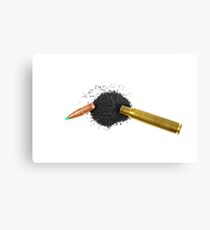 Bullet Breakdown Canvas Print