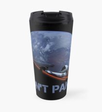 DON'T PANIC Starman Travel Mug