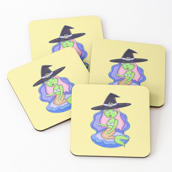 Item preview, Sea Witch Mermaid designed and sold by Give Me that Pencil.