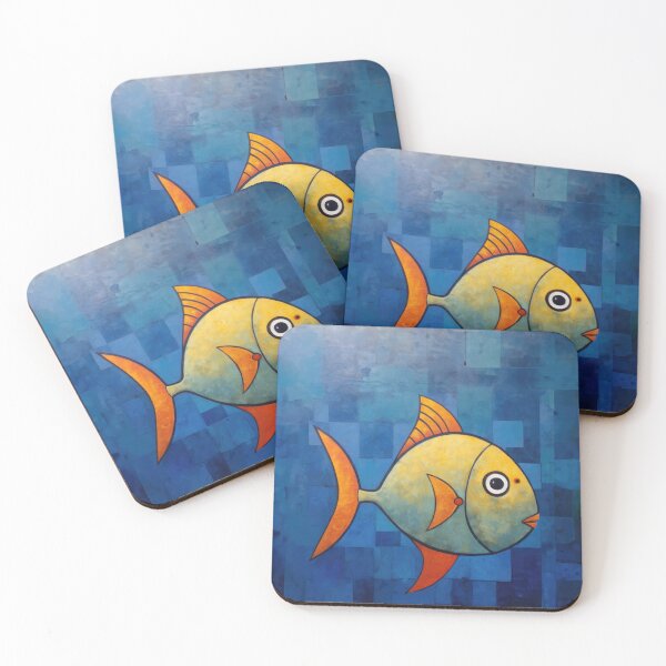 Item preview, Orange Fin Yellow Fish designed and sold by YoPedro.