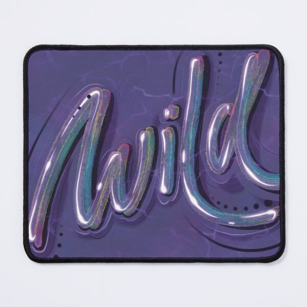 Item preview, "Wild" Purple Lettering designed and sold by AitajRza.