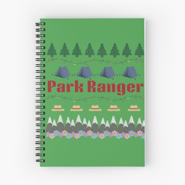 Item preview, Park Ranger Ugly Christmas Sweater, Camping Sweater, blue designed and sold by ChromaCass.
