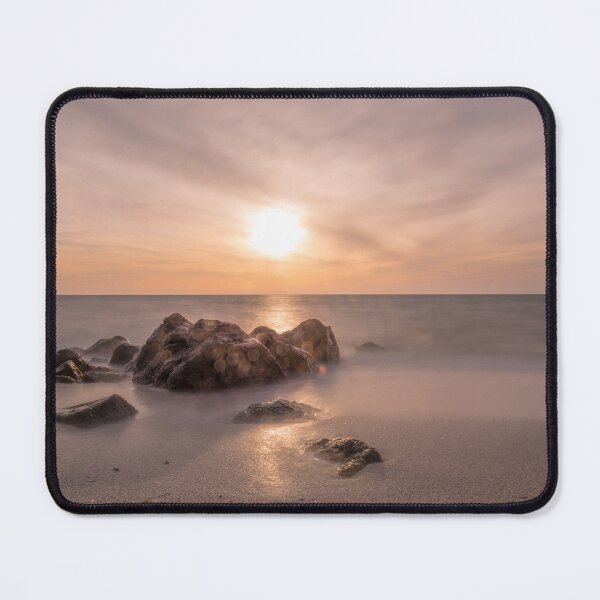 Item preview, Rocky Reverie: Sunset Stones on the Shore designed and sold by EmeraldeaArt.