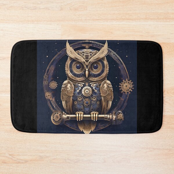 Item preview, Steampunk Astronaut Owl designed and sold by AbsoluteA.